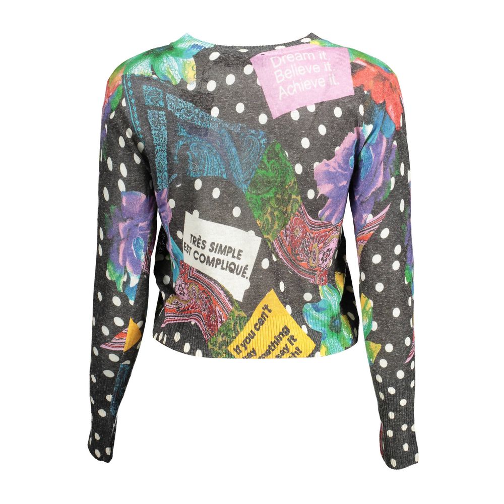 Desigual Schwarzer Acryl-Pullover für Frauen