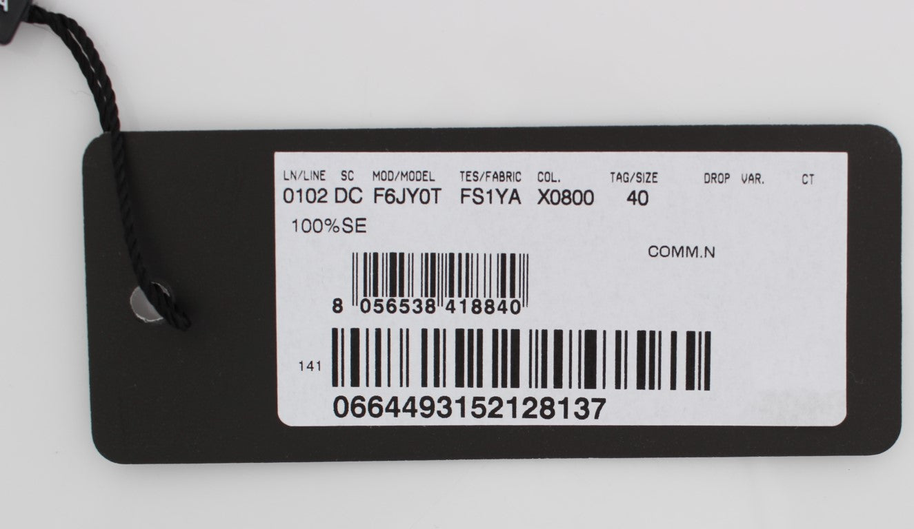 Dolce & Gabbana Weißes geblümtes Seidenkorsett-Maxikleid aus Spitze