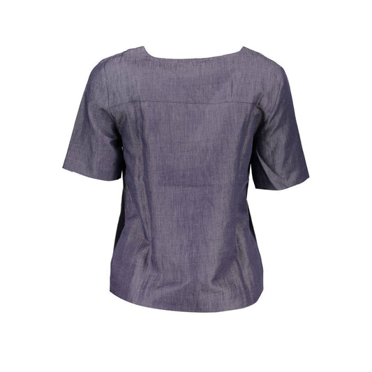 Gant Baumwoll-T-Shirt in Blau