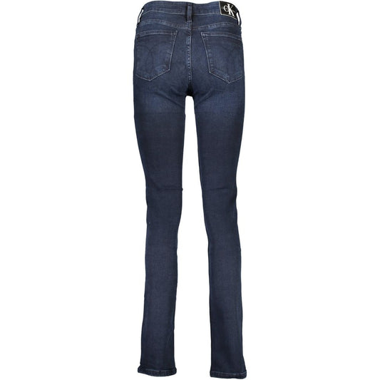 Calvin Klein Blaue Baumwoll-Jeans