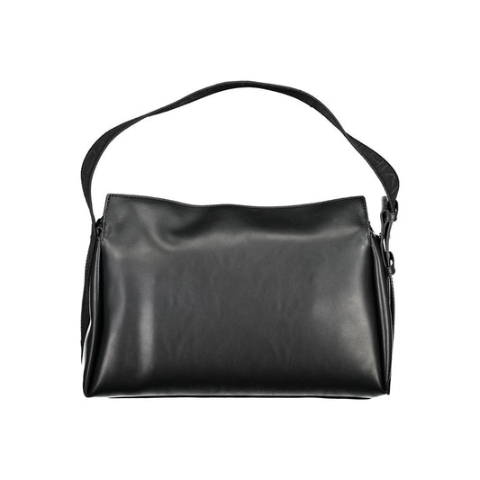Calvin Klein Schwarze Polyester Handtasche