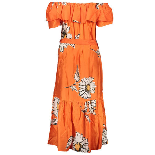 Desigual Oranges Baumwollkleid