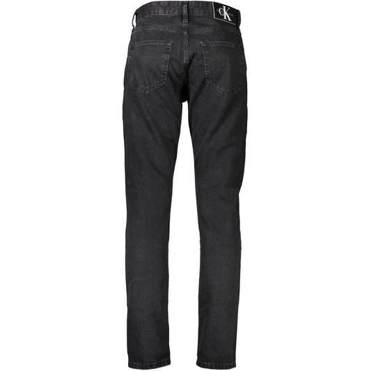 Calvin Klein Schwarz Baumwolle Männer Jeans