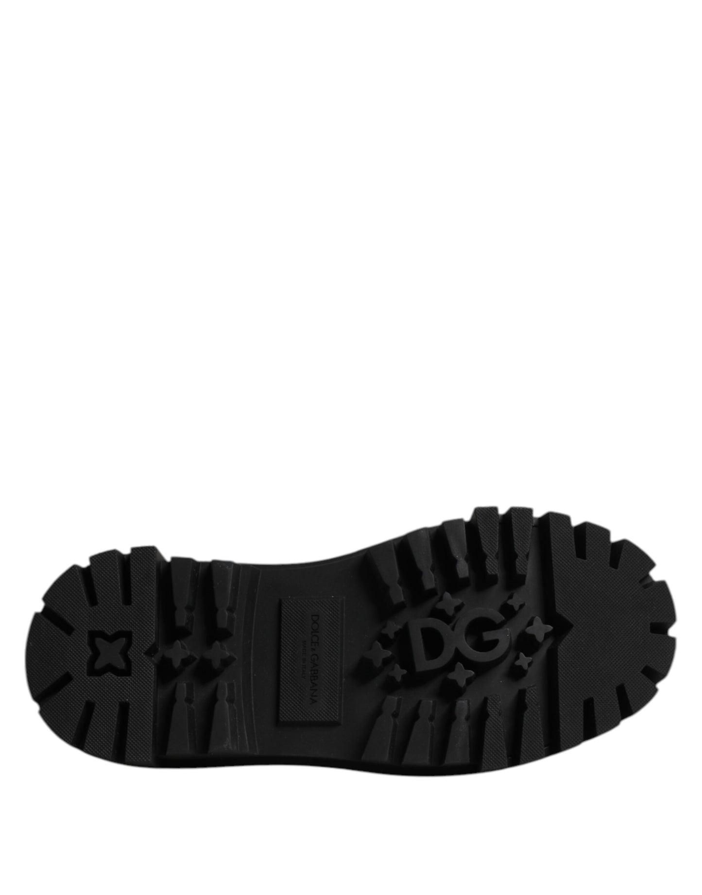 Dolce & Gabbana Schwarz Leder Lace Up Derby Männer Kleid Schuhe