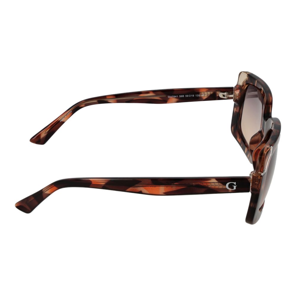 Guess Braune Sonnenbrille aus Kunststoff