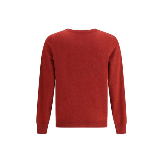 Brunello Cucinelli Kaschmirpullover in Rot
