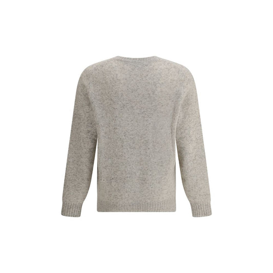 Brunello Cucinelli Graues Alpaka-Vicugna-Pacos-Sweatshirt