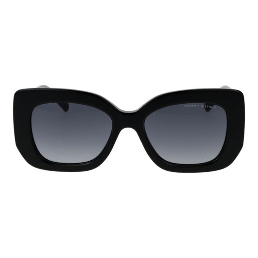 Tommy Hilfiger Schwarze Sonnenbrille aus Acetat