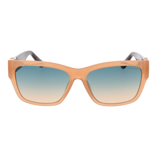 Guess Beigefarbene Sonnenbrille aus Edelstahl
