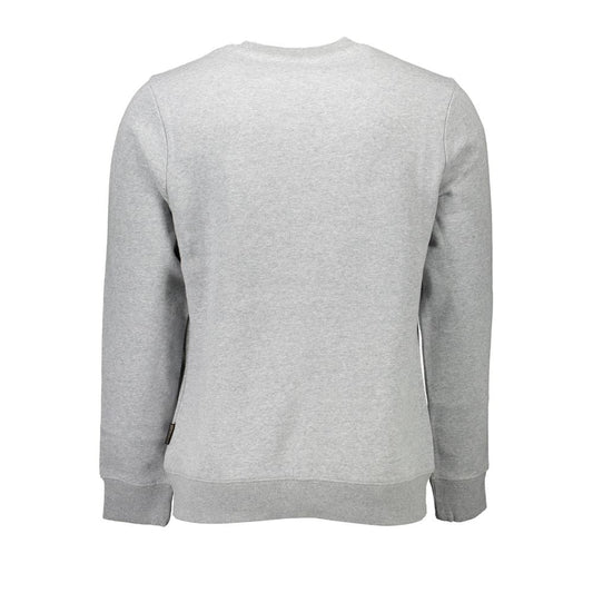 Napapijri Graues Baumwoll-Sweatshirt