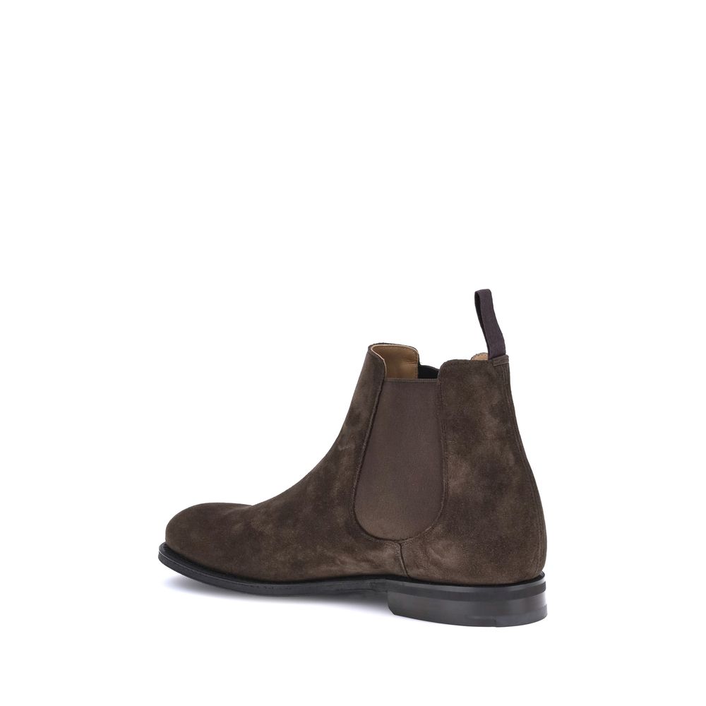 Church's Braune Kalbshaut Bos Taurus Chelsea-Boots