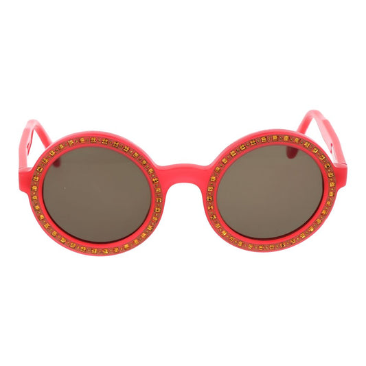 Andy Wolf Rote Sonnenbrille aus Acetat