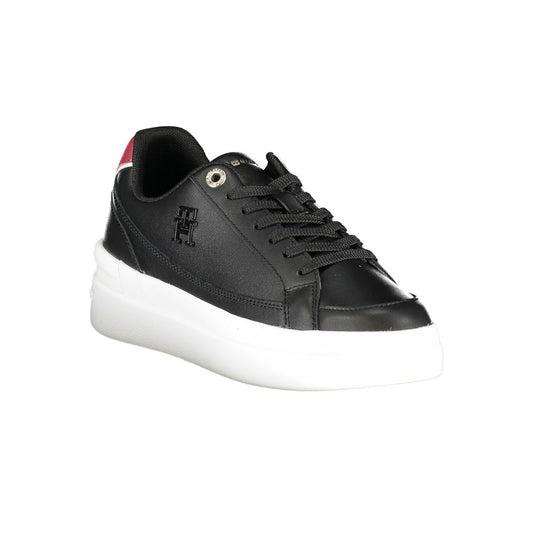 Tommy Hilfiger Schwarzer Polyester Sneaker
