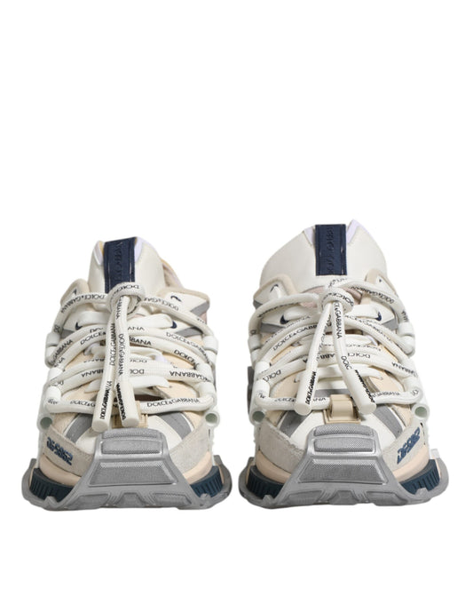 Dolce & Gabbana Multicolor Space Low Top Männer Turnschuhe Schuhe