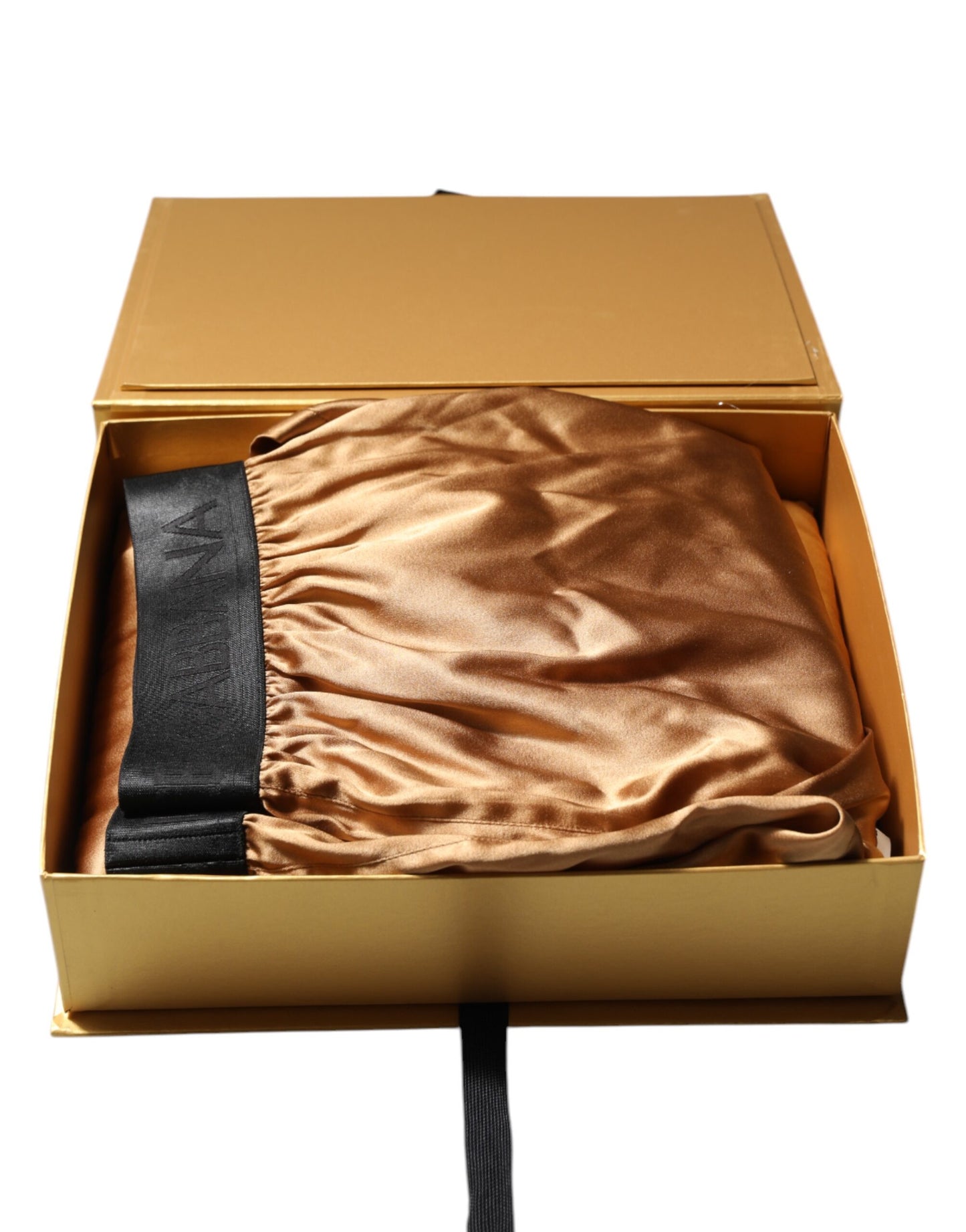 Dolce & Gabbana Beige Männer Regular Boxer Augenmaske Set Unterwäsche