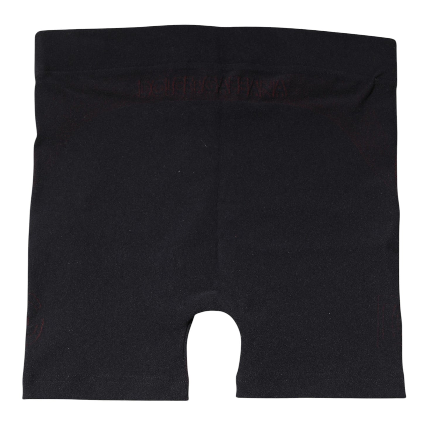 Dolce & Gabbana Schwarze Nylon Stretch Boxershorts Unterwäsche