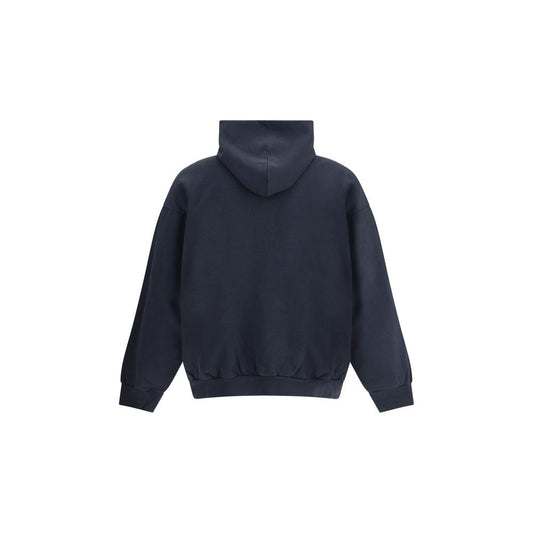 Balenciaga Baumwoll-Sweatshirt in Schwarz