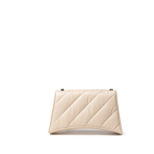Balenciaga Beige Leder Umhängetasche