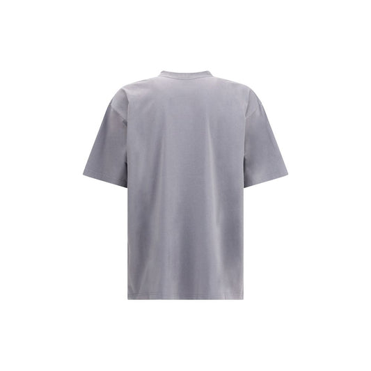 Balenciaga Graues Baumwoll-T-Shirt