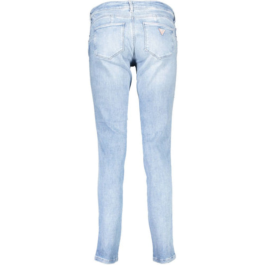 Guess Jeans Blaue Baumwolljeans Denim