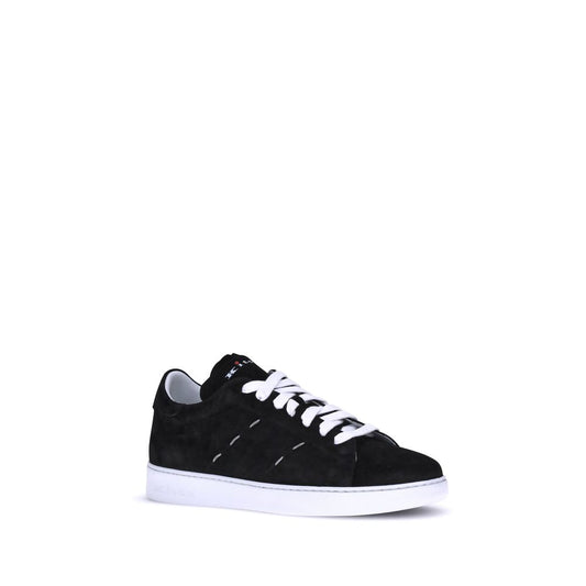 Kiton Schwarze Gummisneaker Low-Top