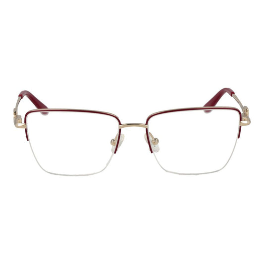 Guess Burgunderfarbene Metallbrille (Gestelle)