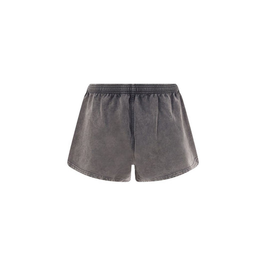 Alexander Wang Graue Baumwoll-Bermuda-Shorts