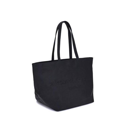 Alexander Wang Goldene Schultertasche aus Nylon