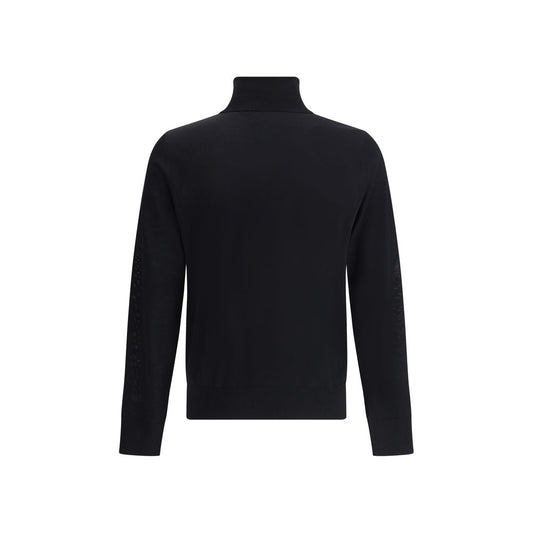 Dsquared² Schwarzer Rollkragenpullover aus Wolle