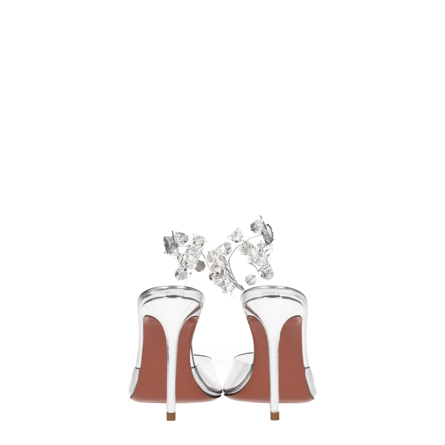 Amina Muaddi Transparente Pvc High Heel Pumps