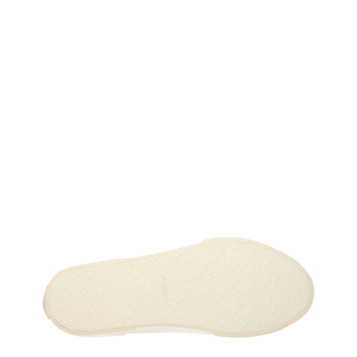 Jil Sander Beigefarbene High-Top-Sneaker aus Stoff