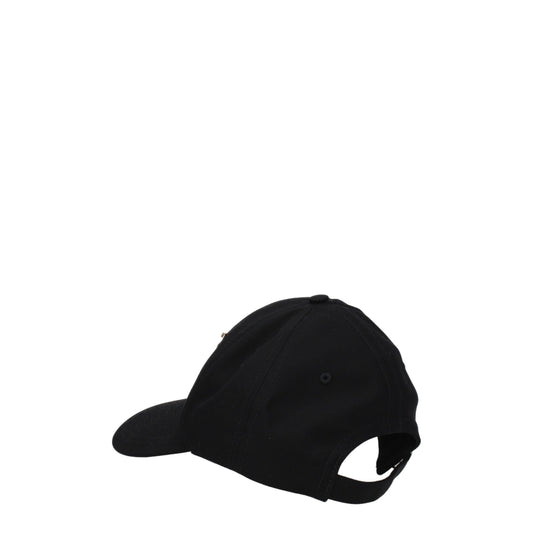Burberry Schwarze Baumwollkappe (Baseball-Cap)