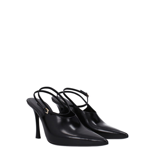 Givenchy Schwarze Leder-Pumps