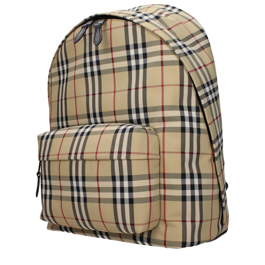Burberry Beiger Stoffrucksack