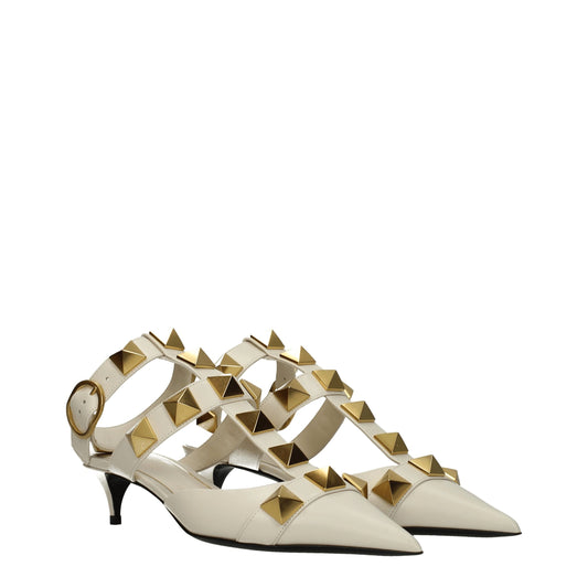 Valentino Garavani Beige Wildleder-Stilettos
