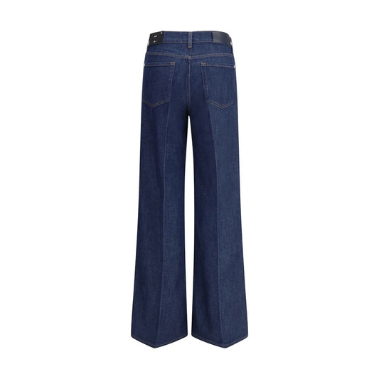 7FOR Blaue Baumwoll-Jeans aus Denim