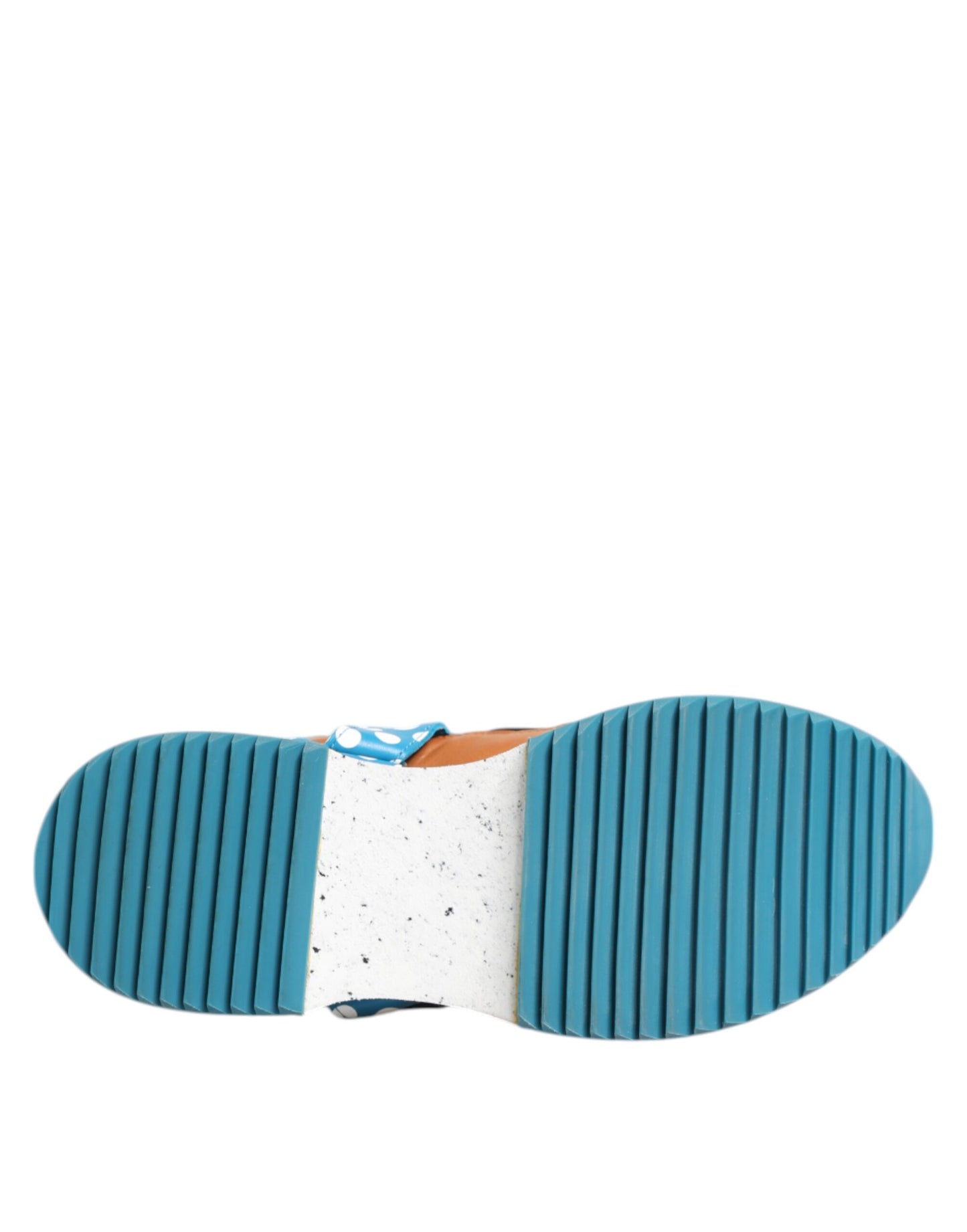 Dolce & Gabbana Multicolor Leder Low Top Sneakers Schuhe