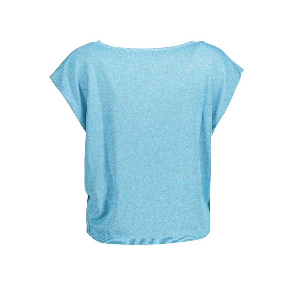 Kocca Blaues Polyester T-Shirt für Frauen