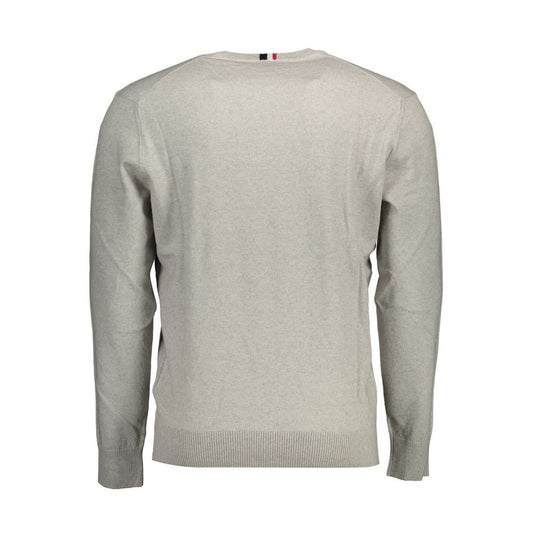 U.S. POLO ASSN. Grauer Baumwollpullover