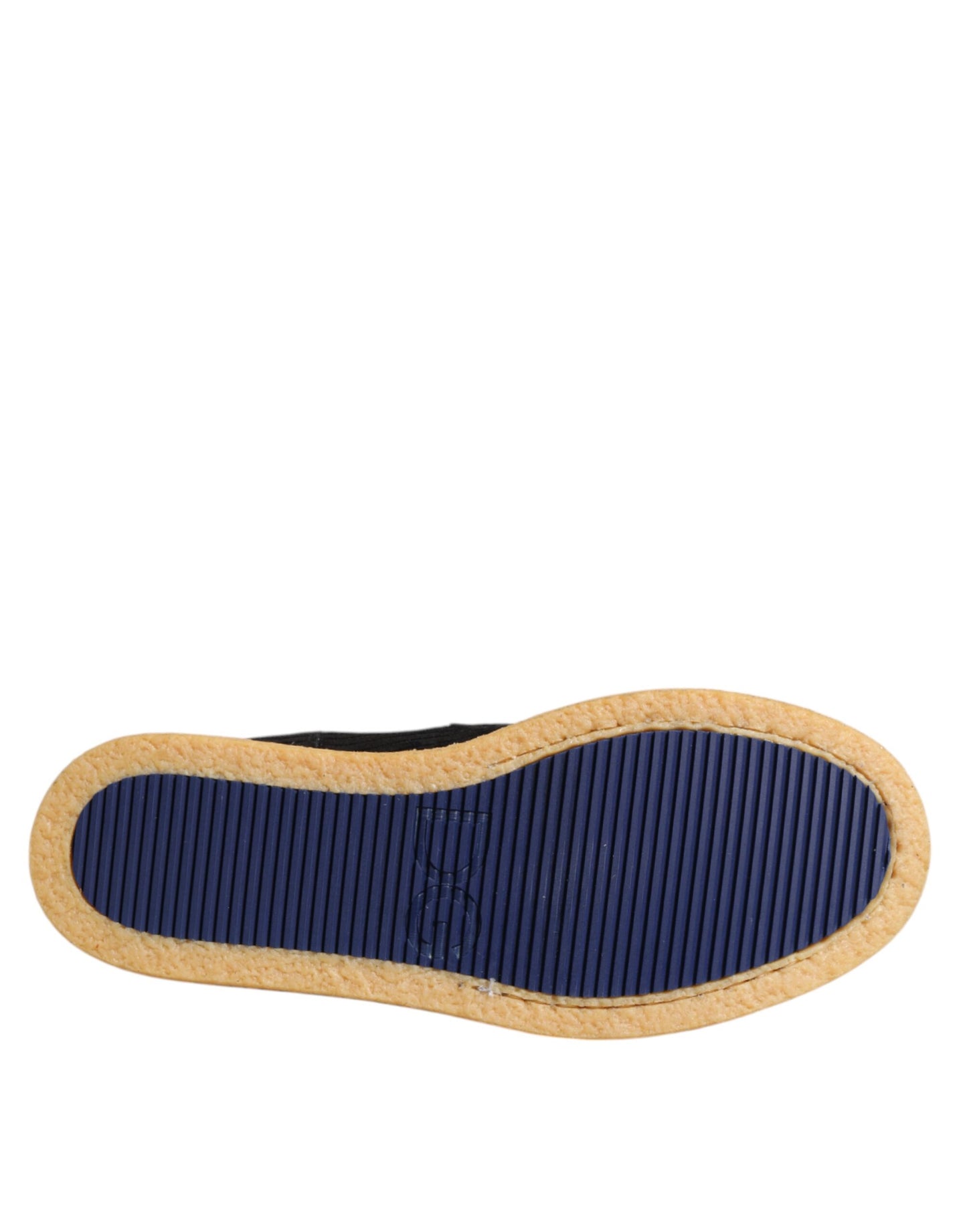 Dolce & Gabbana Schwarz Kalb Wildleder Slip On Stiefeletten Schuhe