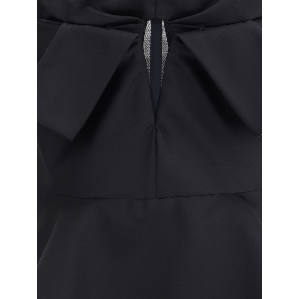 Alexander McQueen Schwarzes Polyester-Oberteil