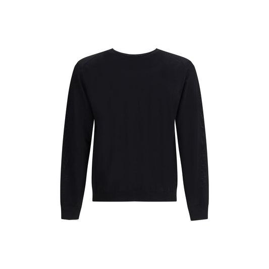 Prada Schwarzer Woll-Fleece-Sweatshirt