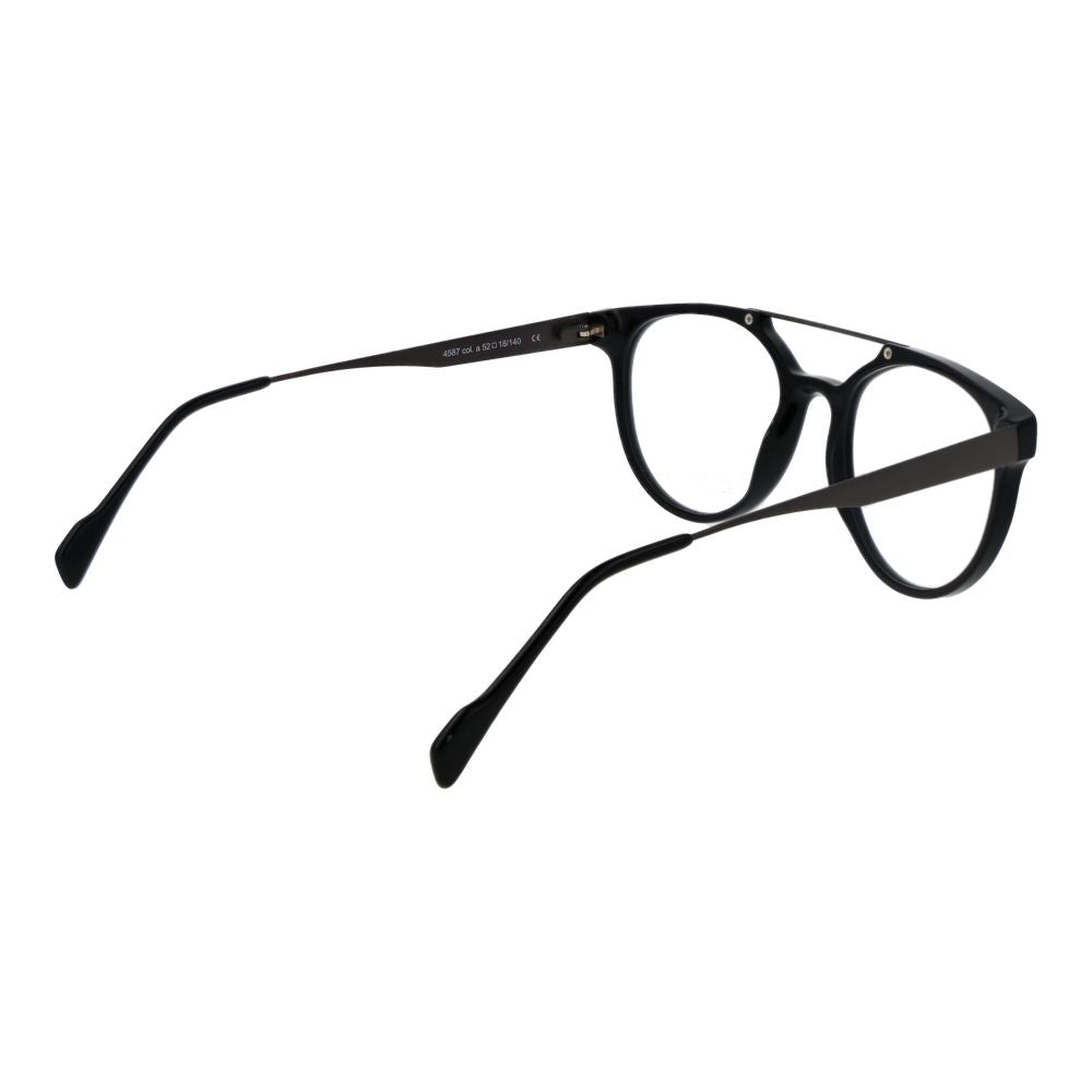 Andy Wolf Schwarze Acetat-Brille (Gestell)