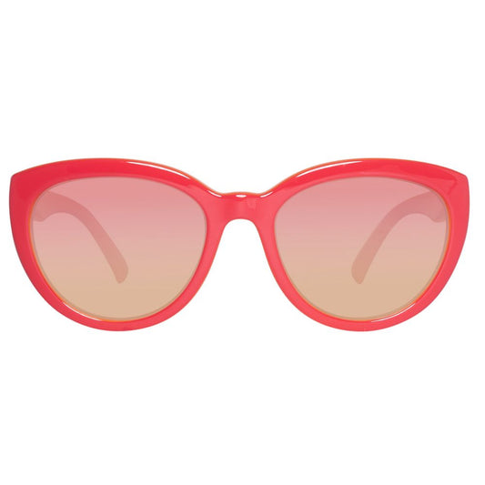 Benetton Rote Injektionssonnenbrille