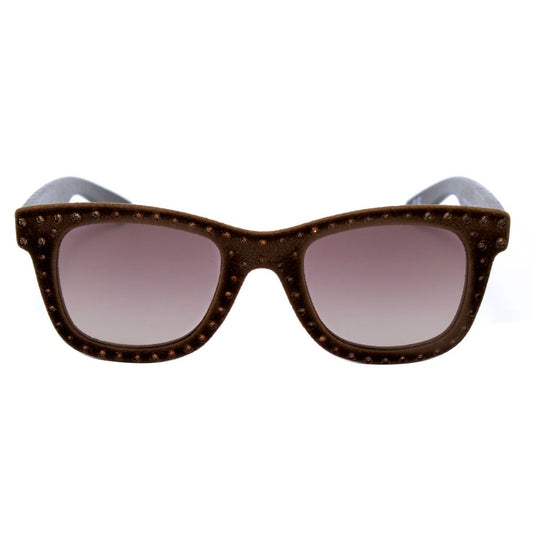 Italia Independent Braune Acetat-Sonnenbrille