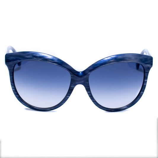 Italia Independent Blaue Acetat-Sonnenbrille