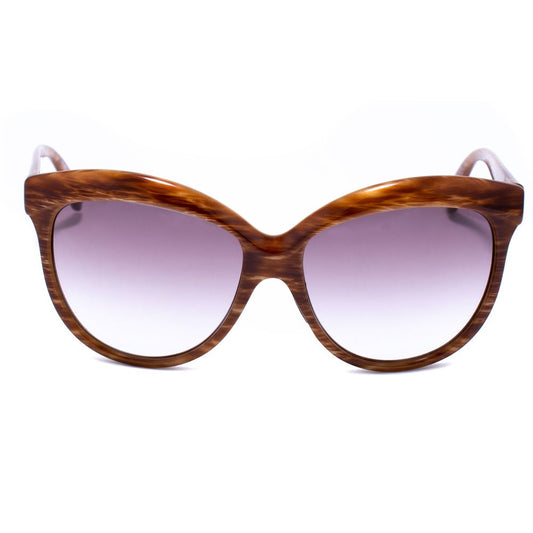 Italia Independent Braune Acetat-Sonnenbrille