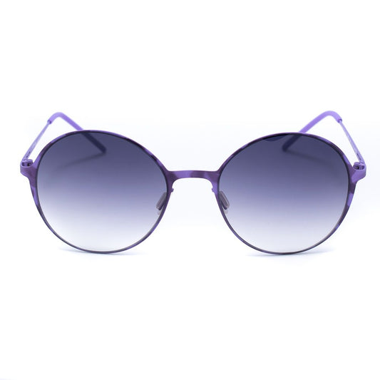 Italia Independent Lila Metall-Sonnenbrille