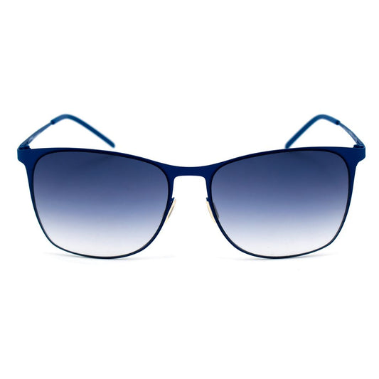 Italia Independent Blaue Metall-Sonnenbrille