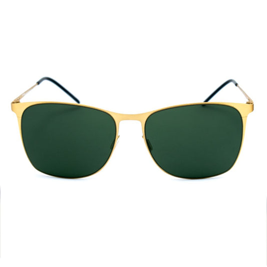 Italia Independent Goldene Metall-Sonnenbrille
